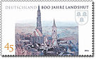 Stamp Germany 2004 MiNr2376 Landshut.jpg