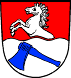Wappen der Gemeinde Sankt Wolfgang (Oberbayern)