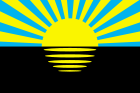 Flagge der Oblast Donezk