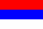 Flagge des Fürstentums Montenegro
