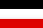 Nationalflagge des Deutschen Reiches:Schwarz-Weiß-Rot