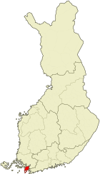 Lage von Kimitoön in Finnland