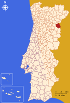 Position des Kreises Figueira de Castelo Rodrigo