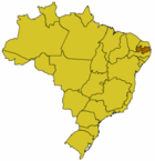 Lagekarte für Paraíba