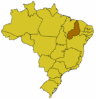 Lagekarte für Piauí