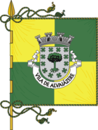 Flagge von Alvaiázere