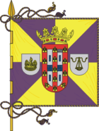 Flagge von Caldas da Rainha