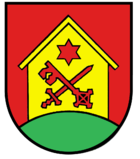 Wappen der Gemeinde Hausen am Bussen