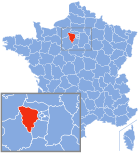 Lage von Yvelines in Frankreich