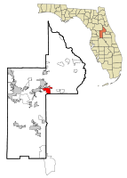 Lage im Lake County in Florida
