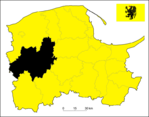 Lage des Powiat Bytowski