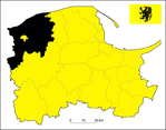 Lage des Powiat Słupski