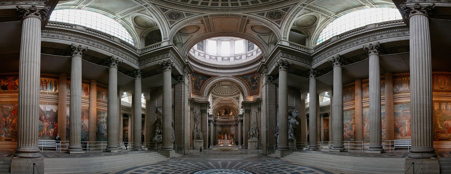 Im Panthéon.