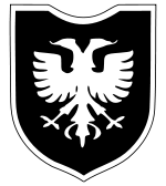 Wappen der 21. Waffen-Gebirgs-Division der SS „Skanderbeg“