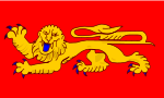 Flagge der Region Aquitanien