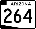 Straßenschild der Arizona State Route 264