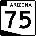 Straßenschild der Arizona State Route 75