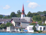 Evang. Filialkirche, Martinskirche und Friedhof