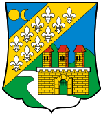Das Wappen von Újbuda