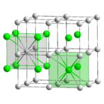 Kristallstruktur von Thallium(I)-bromid