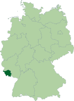 Deutschland Lage des Saarlandes.svg