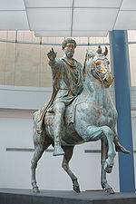 Reiterstatue Mark Aurels, Kapitolinische Museen, Rom