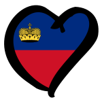 Flagge Liechtensteins