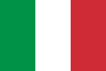 Flagge der Sozialrepublik Italien