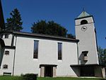 Kath. Pfarr- und Wallfahrtskirche hl. Theresia vom Kinde Jesu und Widum Hungerburg