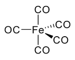 Struktur von Eisenpentacarbonyl
