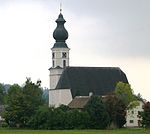 Kath. Pfarrkirche hl. Andreas und Friedhof