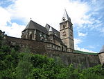 Kirchenfestungsanlage hl. Oswald mit Johanneskapelle und Kapellenbildstock
