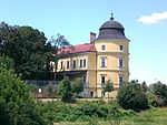 Schloss Judenau mit Übergangsbrücken