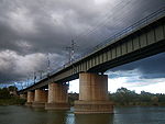 Stadlauer Donaubrücke der Ostbahn