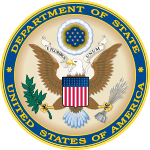 Siegel des Außenministerium der Vereinigten Staaten(United States Department of State)