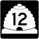 Straßenschild der Utah State Route 12