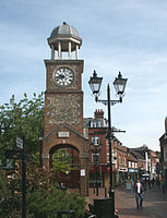 Chesham Clock Tower in Market Square