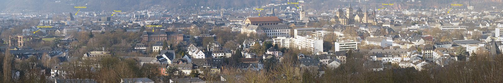 Stadtpanorama vom Petrisberg