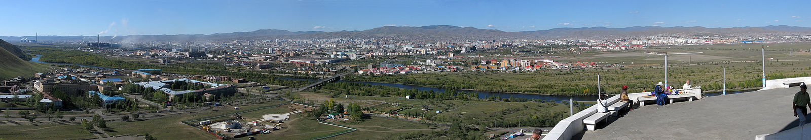 Panorama von Ulaanbaatar (2005)