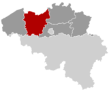 Provinz Ostflandern in Belgien