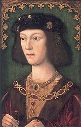 Heinrich VIII. nach der Krönung