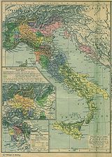 Italien zu Beginn der Italienischen Kriege 1494