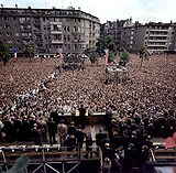 Kennedy hält seine berühmte "Ich bin ein Berliner"-Rede