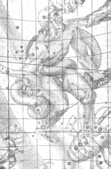 Johannes Keplers Zeichnung der Supernova 1604