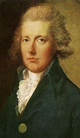 William Pitt der Jüngere auf einem Thomas Gainsborough zugeschriebenen Gemälde