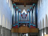 Ravensburg St Jodok Blick vom Chor zur Orgel b.jpg