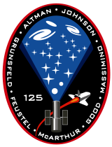 Missionsemblem STS-125