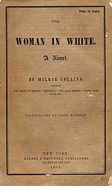 Deckblatt der Originalausgabe von „The Woman in White“