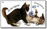 Stamp Germany 2004 MiNr2402 Katzen Wollknäuel.jpg