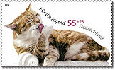 Stamp Germany 2004 MiNr2405 Sich putzende Katze.jpg